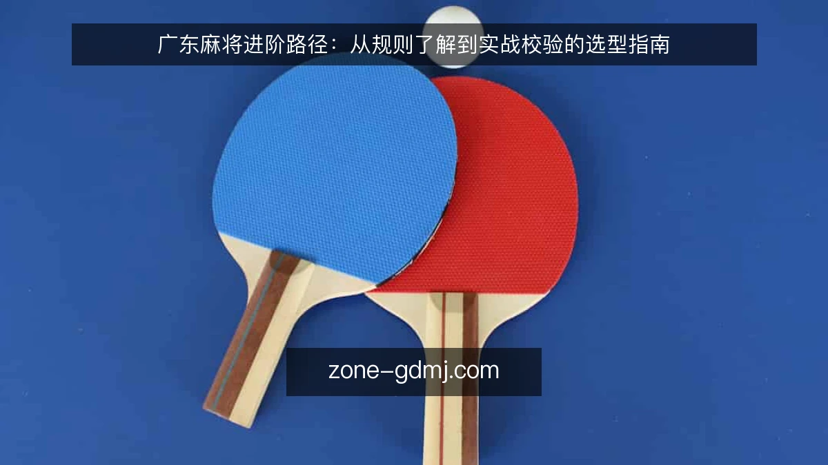 广东麻将进阶路径：从规则了解到实战校验的选型指南